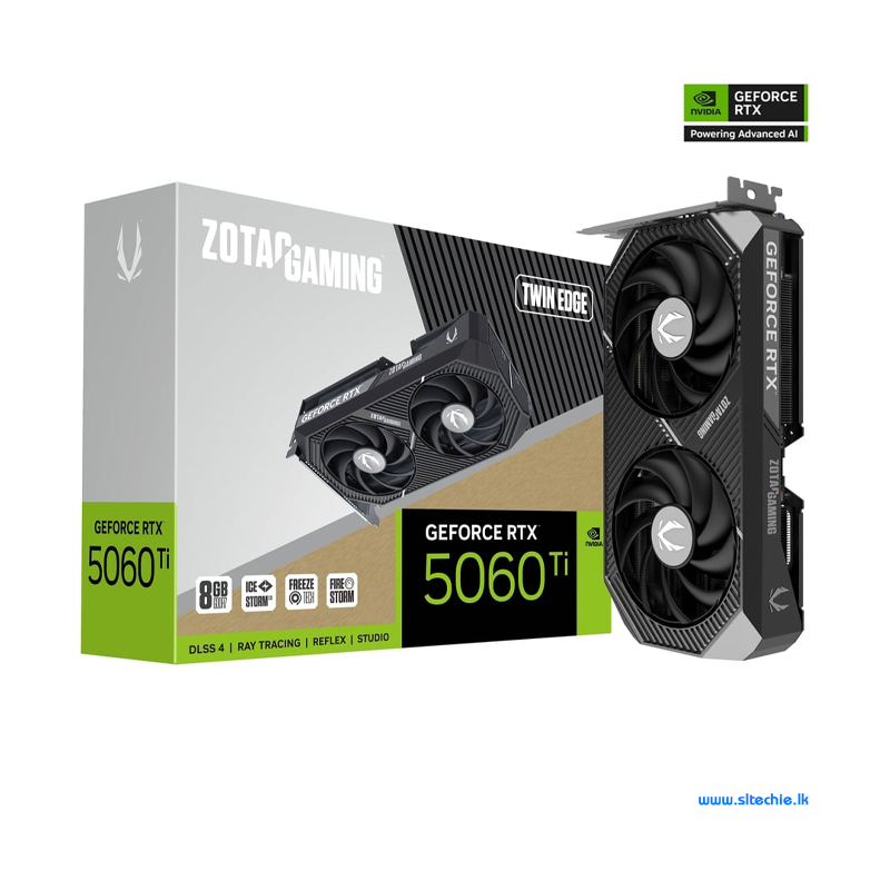 ZOTAC Gaming GeForce RTX 5060 Ti Twin Edge 8GB GDDR7 (3Y)
