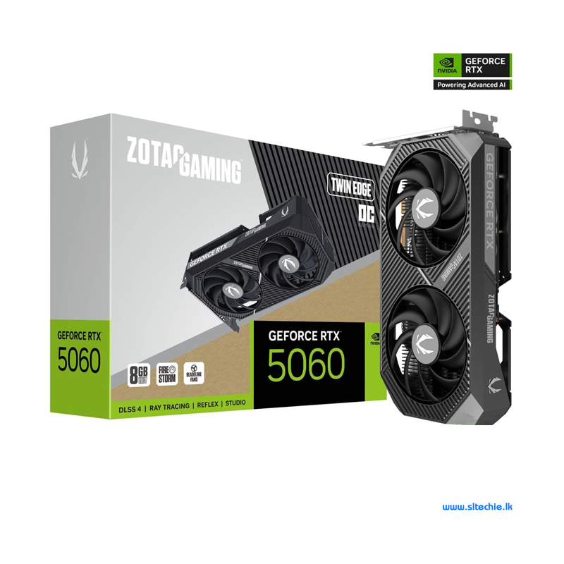 Zotac Gaming GeForce RTX 5060 Twin Edge OC 8GB GDDR7 (3Y)