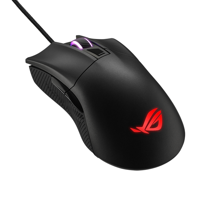 ASUS ROG Gladius II Core Light-Weight RGB 6200DPI Gaming Mouse (1Y)
