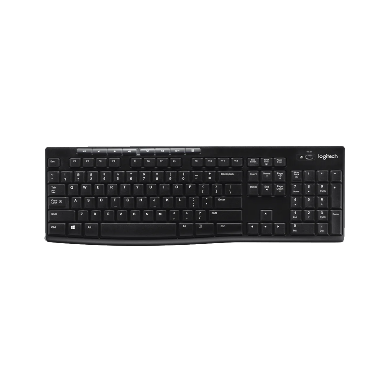 Logitech K270 Wireless Full Size Keyboard (1Y)