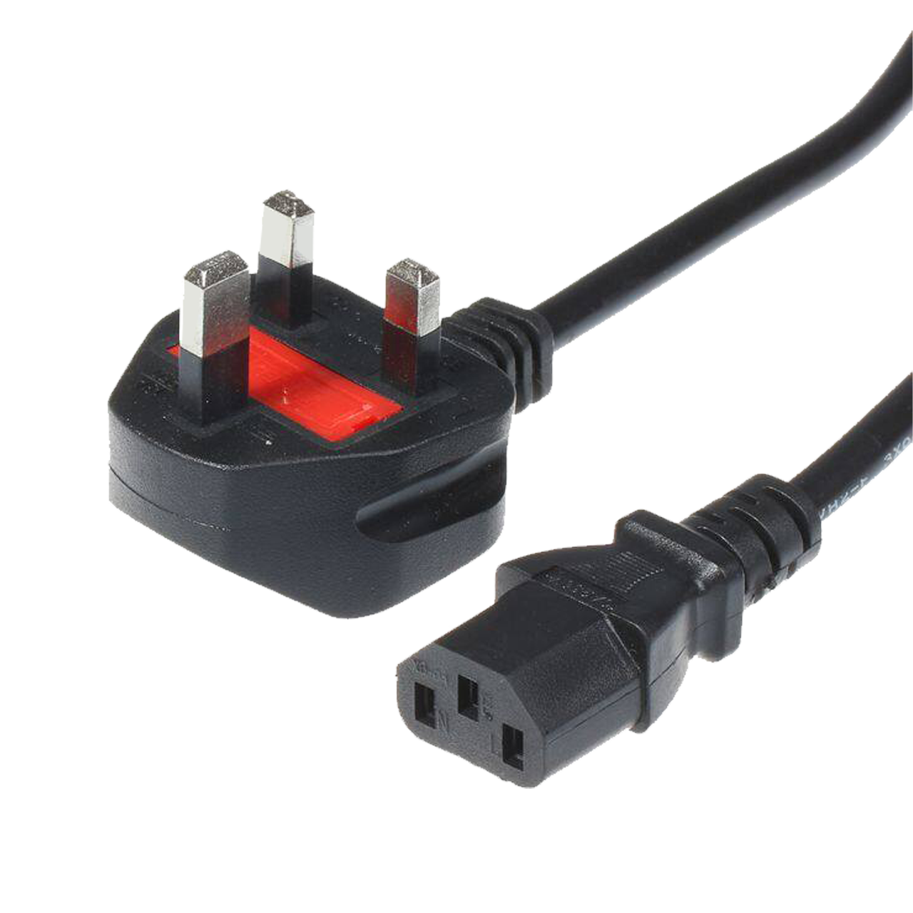 Desktop Power Cable 13A With Fuse