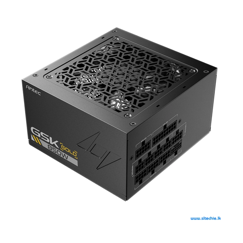 Antec GSK850 - 850Watt 80+ Gold ATX 3.1 Full Modular Power Supply (7Y)