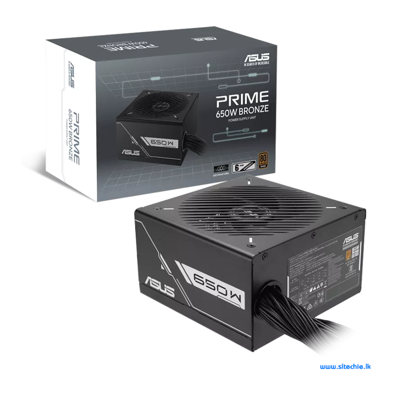 ASUS Prime B650 - 650Watt 80+ Bronze Power Supply (3Y)