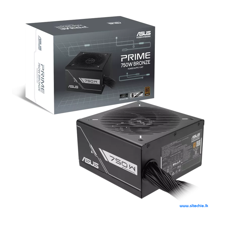 ASUS Prime B750 - 750Watt 80+ Bronze Power Supply (3Y)
