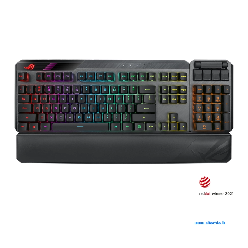 ASUS ROG Claymore II Dual Model Wireless Mechanical Gaming Keyboard (1Y)