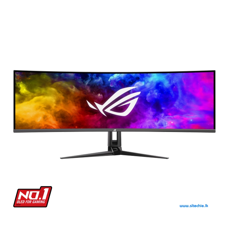 ASUS ROG Swift OLED PG49WCD 49" UWQHD (5120 x 1440) 144Hz G-Sync Compatible Curved Frameless Gaming Monitor (3Y)