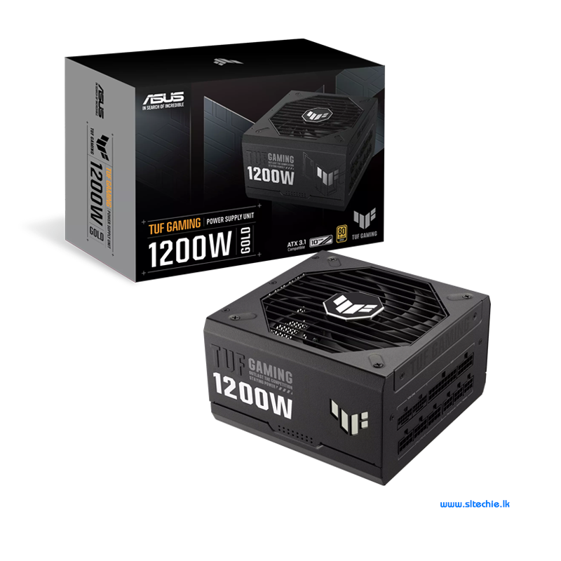 ASUS Tuf Gaming G1200 - 1200Watt 80+ Gold ATX 3.1 Full Modular Power Supply (3Y)