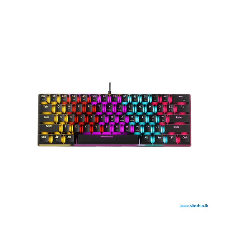 Armaggeddon MKA 1C Neo Black RGB Wired Mechanical Gaming Keyboard (6M)