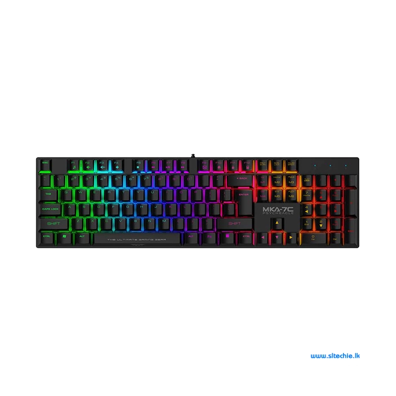 Armaggeddon MKA 7C Black RGB Wired Mechanical Gaming Keyboard (6M)