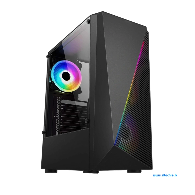 CR CC-21802 ARGB Mid-Tower Gaming Case (NW)