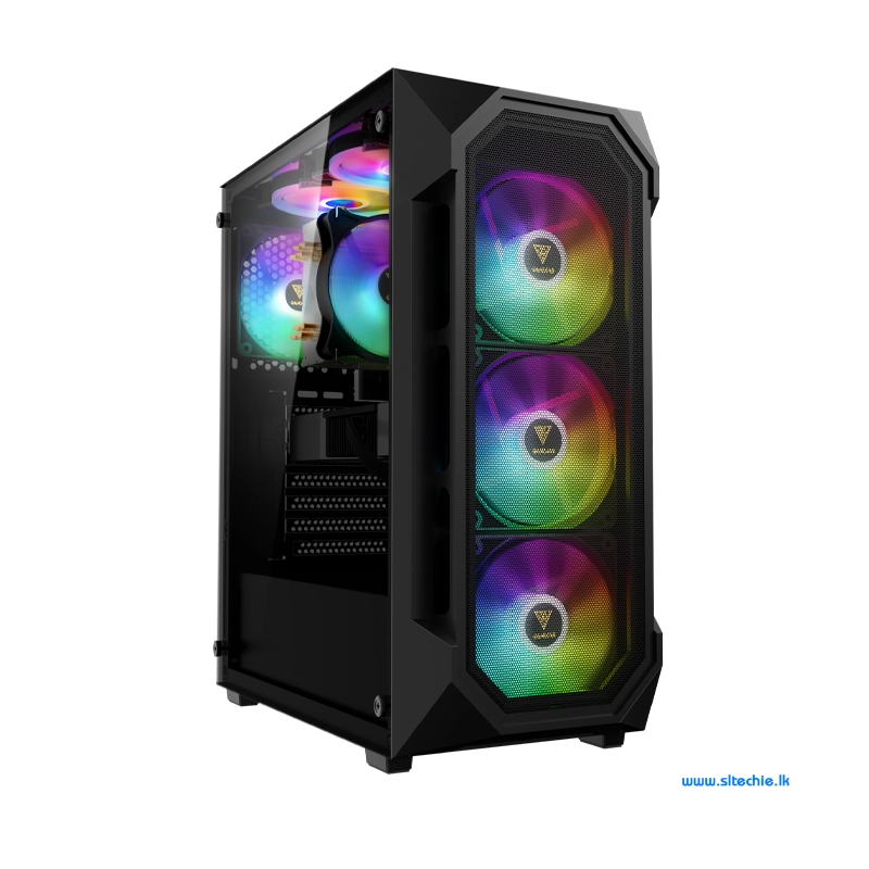 Gamdias Aura GC1 Elite ARGB Mid-Tower Gaming Case (NW)