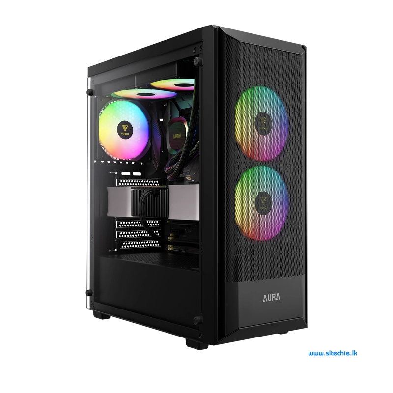 Gamdias Aura GC6 Elite ARGB Mid-Tower Gaming Case (NW)