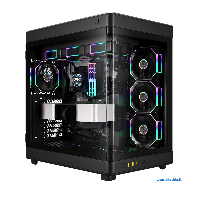 Gamdias Neso P1 PRO ARGB Full View Full-Tower Gaming Case (NW)