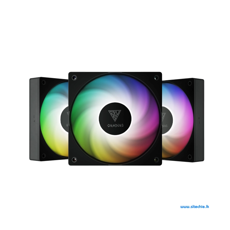 Gamdias Notus M1-1203 ARGB 3 Pack Fans Kit (1Y)
