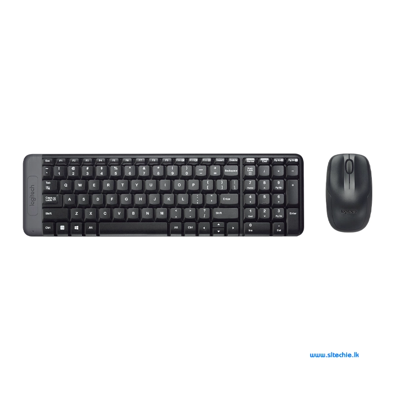 Logitech MK220 Wireless Keyboard & Mouse Combo (1Y)