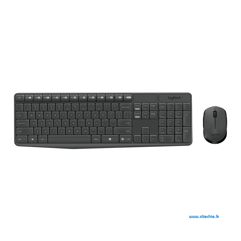 Logitech MK235 Wireless Keyboard & Mouse Combo (1Y)