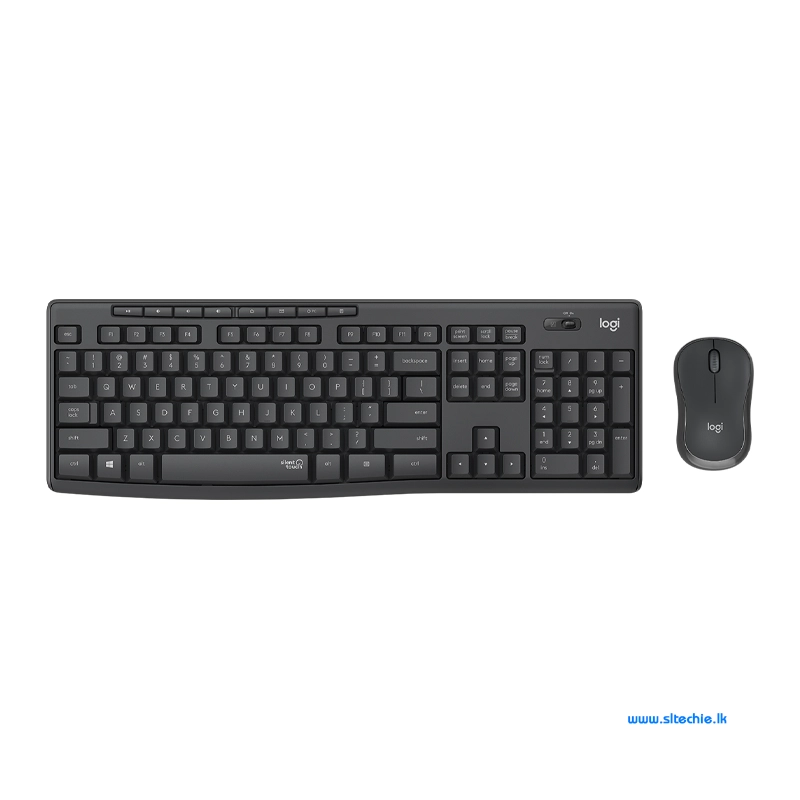 Logitech MK295 Wireless Silent Keyboard & Mouse Combo (1Y)