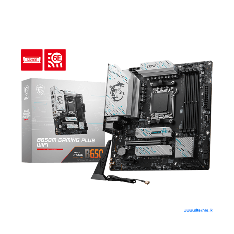 MSI B650M Gaming Plus WiFi DDR5 Motherboard (3Y)