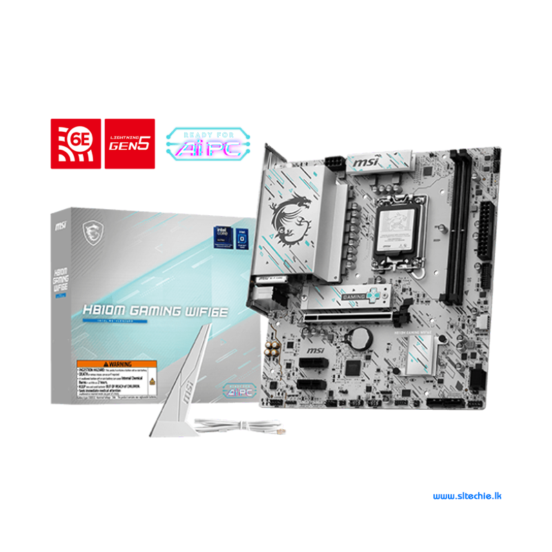 MSI H810M Gaming WiFi DDR5 Motherboard (3Y)