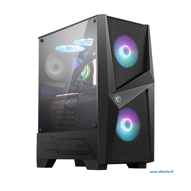 MSI MAG Forge 100R ARGB Mid-Tower Gaming Case (NW)
