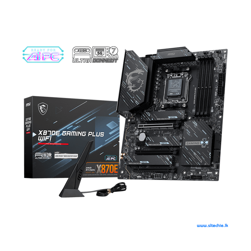 MSI X870E Gaming Plus WiFi DDR5 Motherboard (3Y)