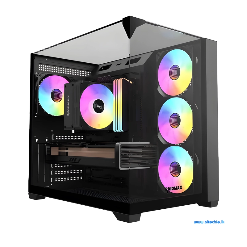 Raidmax Infinita I620 ARGB Full View Mid-Tower Gaming Case (NW)