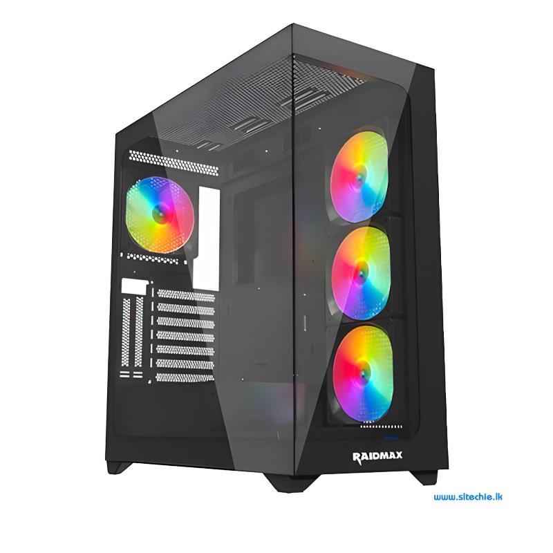 Raidmax Infinita I800 ARGB Black Mid-Tower Gaming Case (NW)