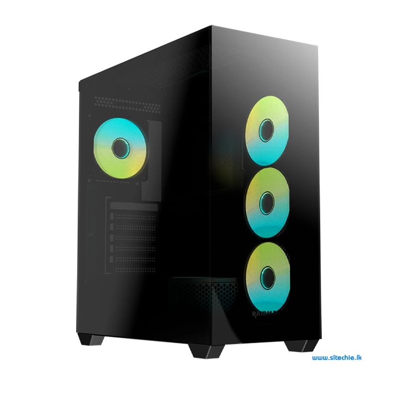Raidmax Infinita I800 Chroma ARGB Black Mid-Tower Gaming Case (NW)
