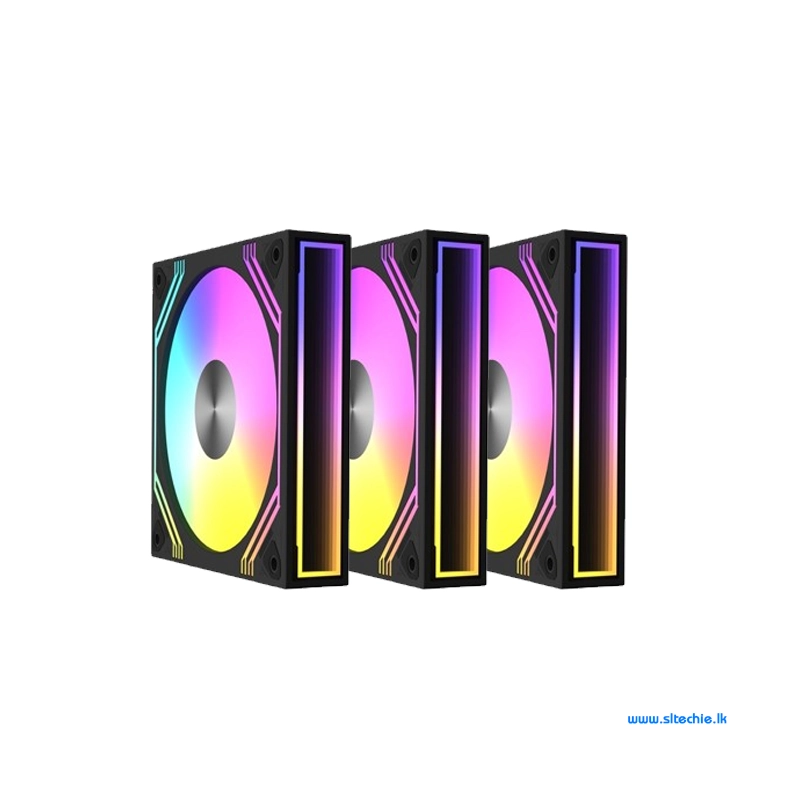 Raidmax Modular NV-MD120FBP3 ARGB 3 Pack Fans Kit (1Y)