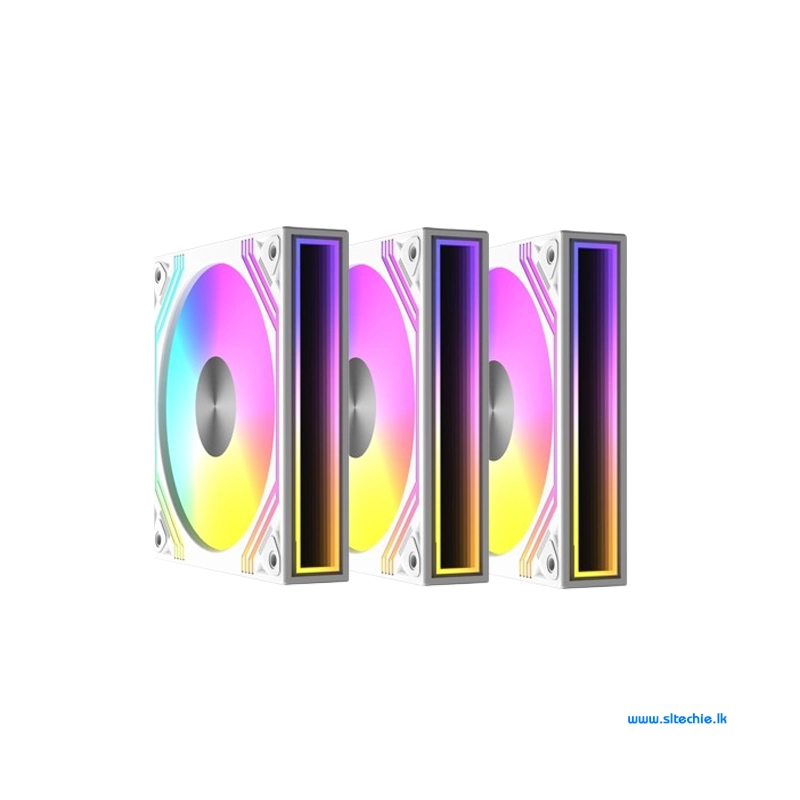 Raidmax Modular NV-MD120FWP3 ARGB 3 Pack Fans Kit (1Y)