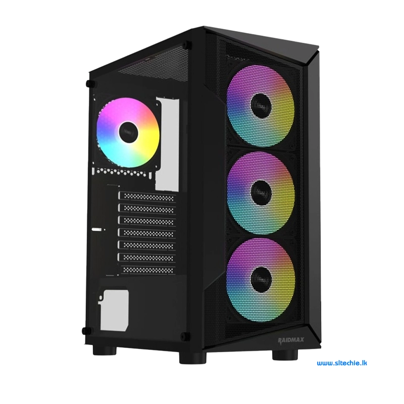 Raidmax V158 RGB Mid-Tower Gaming Case (NW)