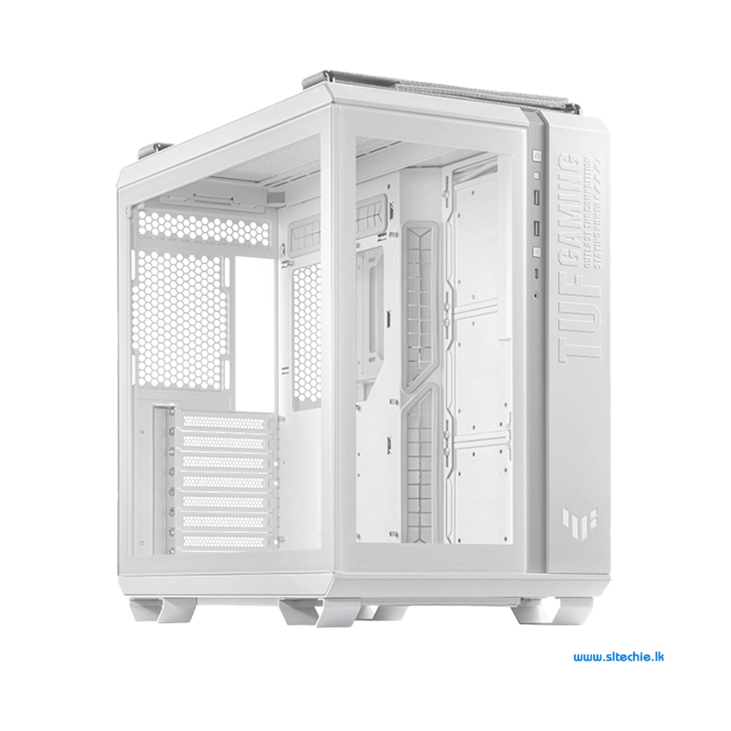 ASUS Tuf Gaming GT502 Full View White Mid-Tower Gaming Case (1Y)