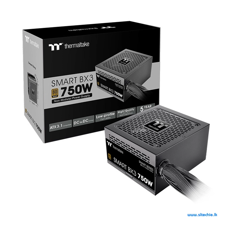 Thermaltake Smart BX3 750Watt 80+ Bronze Power Supply (5Y)