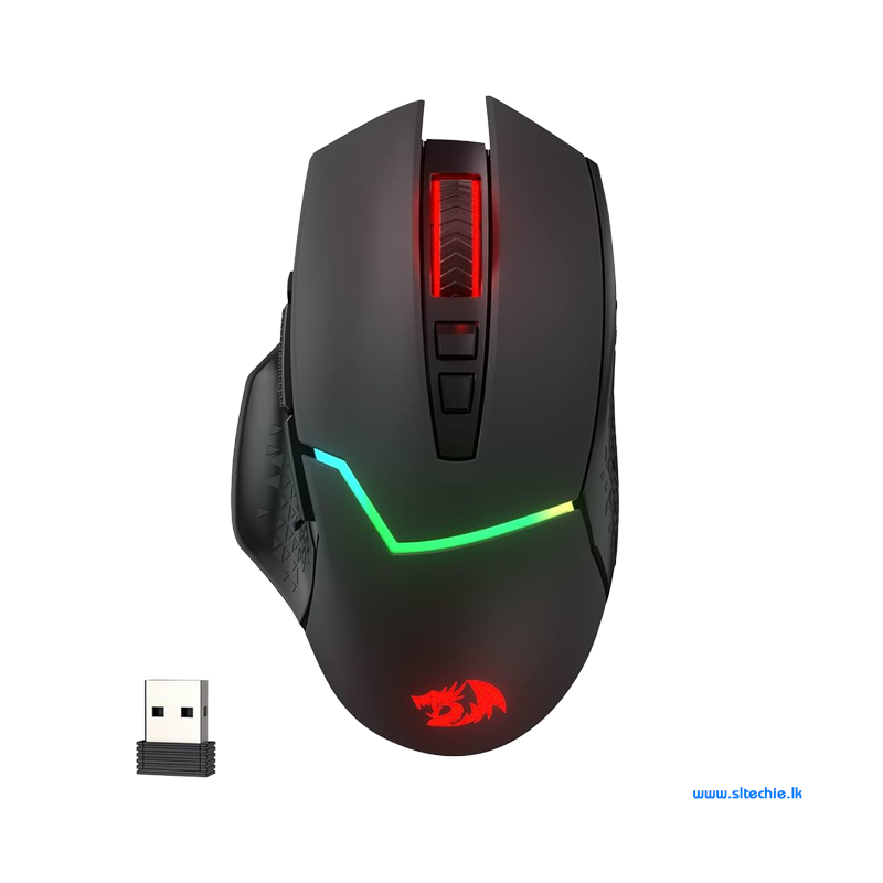 Redragon Mirage Pro M690 RGB Dual Mode Wireless Gaming Mouse (6M)