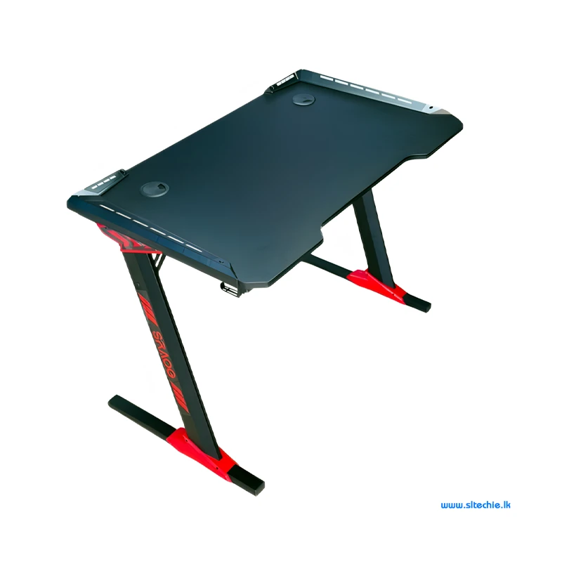 Deskooze GT-08 RGB Small Gaming Table (NW)