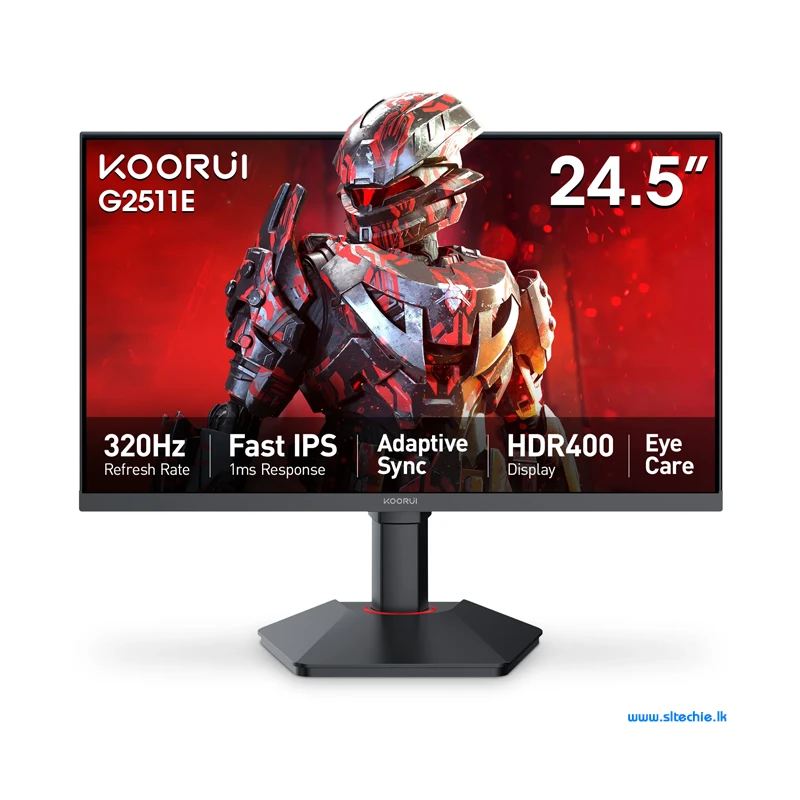 Koorui G2511E 24.5" Full HD (1920 x 1080) IPS 320Hz 95% DCI-P3 HDR400 Frameless Gaming Monitor (3Y)