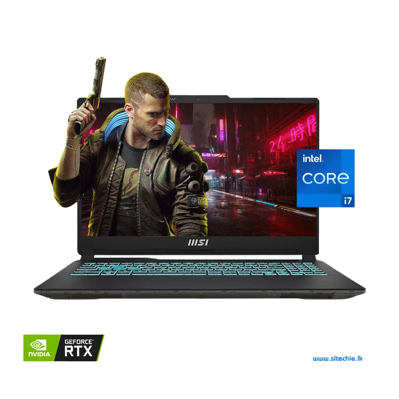 MSI Cyborg 15 A13UC Gaming Laptop - 13th Gen Core i5 + RTX 3050 4GB (2Y)