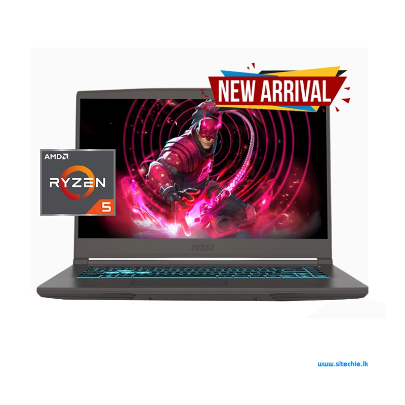 MSI Thin A15 B7UC Gaming Laptop - Ryzen 5 7735HS + RTX 3050 4GB (2Y)