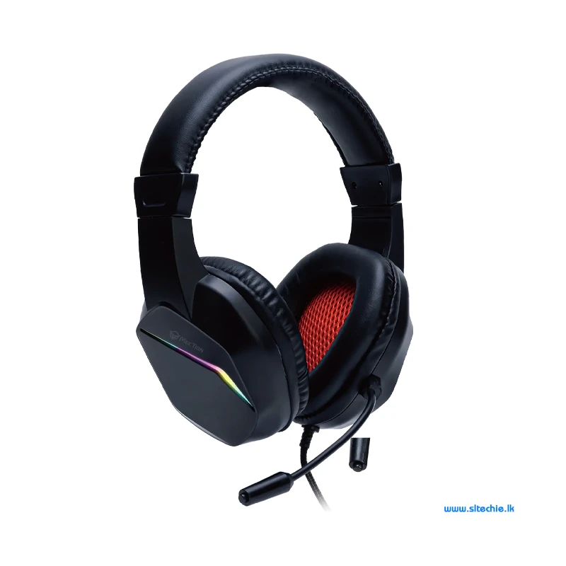 Meetion HP022 Noise-Cancelling RGB Wired Gaming Headset (1Y)