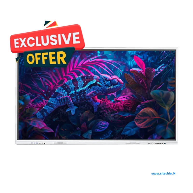 TechnoView 65" Smart Board HWST65-IFPD02 4K Interactive Display (3Y)