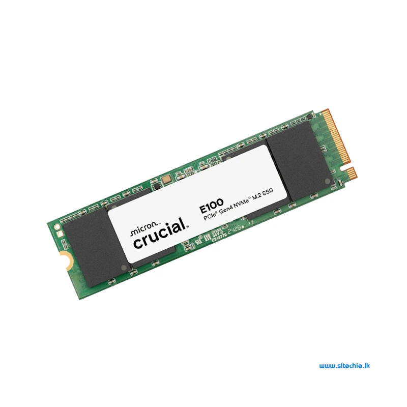 Crucial E100 1TB PCIe GEN4x4 NVMe SSD (3Y)
