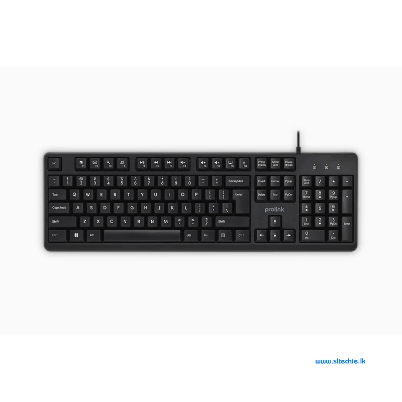 Prolink GK-1006M USB Multimedia Keyboard (1Y)