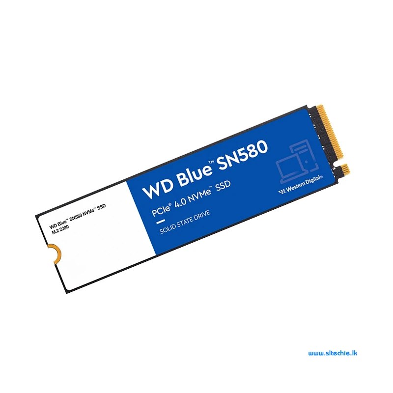 WD Blue SN580 PCIe GEN4x4 NVMe SSD Sri Lanka