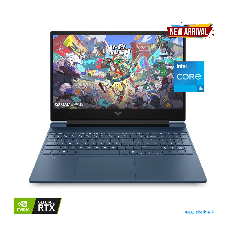 HP Victus 15-FA2275TX Gaming Laptop Sri Lanka - 13th Gen Core i5 + RTX 3050 6GB