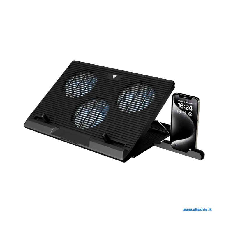Gamdias AETHER E1 3 Fan Laptop Cooling Pad Sri Lanka