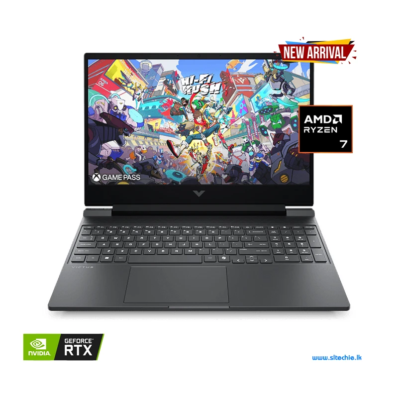 HP Victus 15-FB3105AX Gaming Laptop - AMD Ryzen 7 8845HS + RTX 4050 6GB Sri Lanka