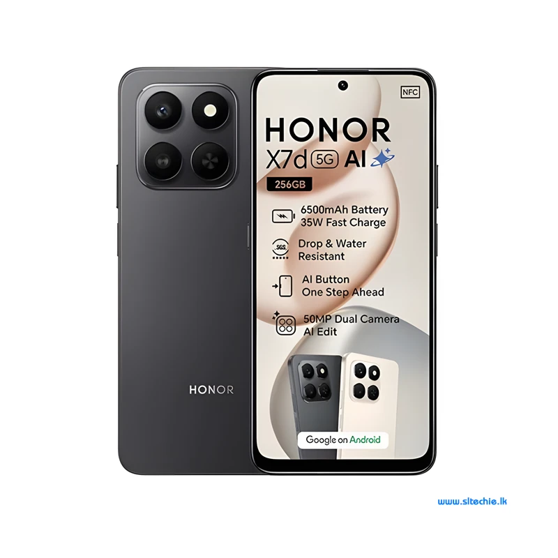 Honor X7D 5G (6GB 128GB) Smartphone Sri Lanka