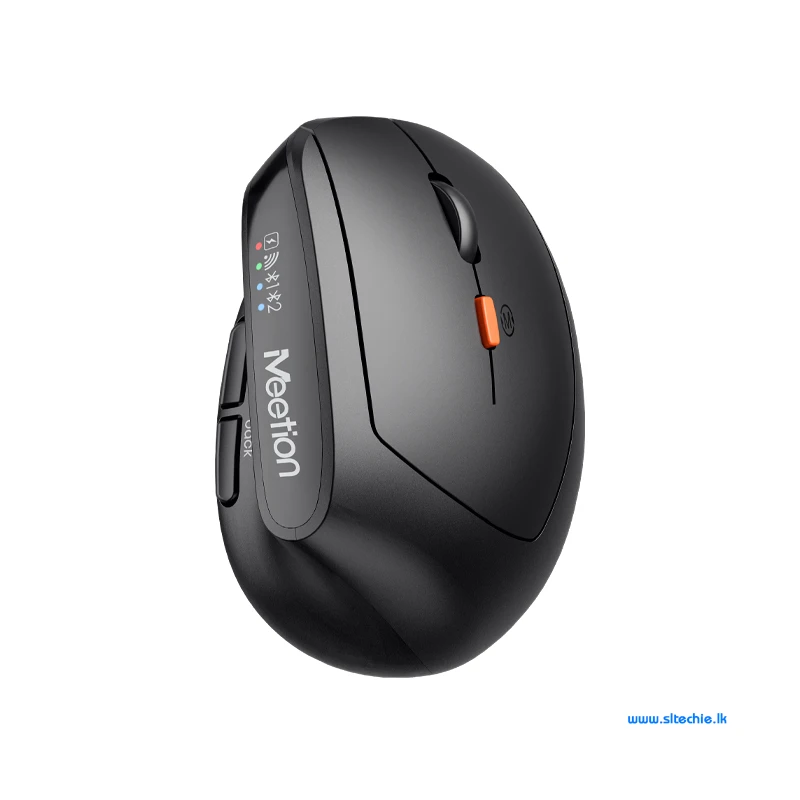 Meetion BTM008 Dual-Mode Bluetooth Ergonomic Vertical Mouse Sri Lanka