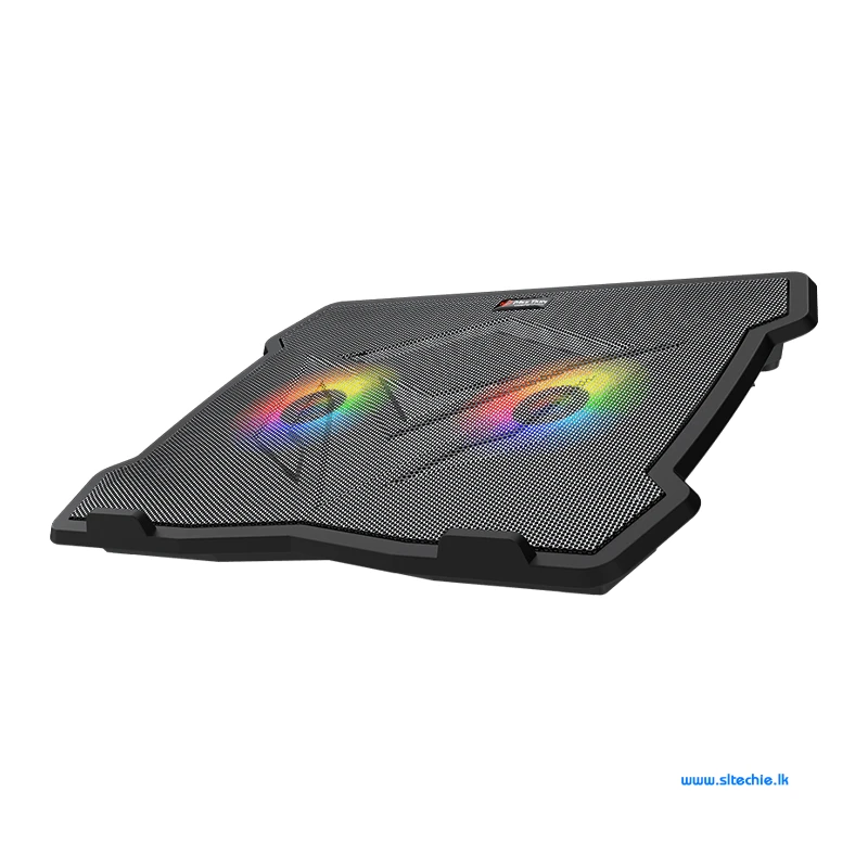 Meetion CP2020 Height Adjustable RGB Gaming Cooling Pad Sri Lanka