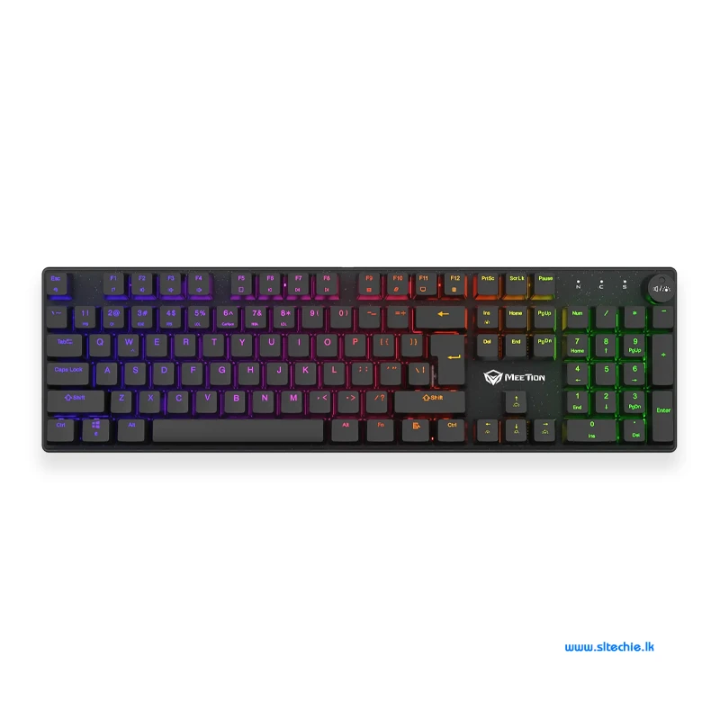 Meetion MK009 RGB Wired Mechanical Keyboard Sri Lanka